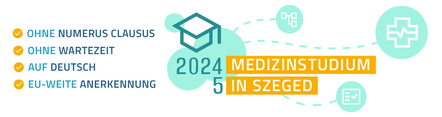 Ohne Numerus Clausus Ohne Wartezeit auf deutsch EU-weite Anerkennung 2024|2025 Medizinstudium in Szeged
